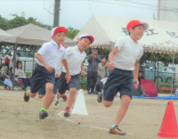 ２年短距離走