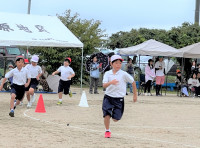 ３年短距離走