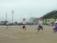 ４年短距離走
