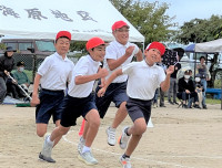 ６年短距離走